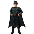 Schwarz - Front - Batman - "Deluxe" Kostüm - Jungen