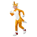 Gold-Weiß - Front - Sonic The Hedgehog - "Deluxe" Kostüm ‘” ’"Tails"“ - Kinder