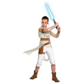 Weiß - Front - Star Wars - "Deluxe" Kostüm ‘” ’"Rey"“ - Mädchen