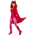 Rot-Pink - Side - WandaVision - "Deluxe" Kostüm ‘” ’"Scarlet Witch"“ - Damen