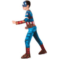 Blau-Rot-Weiß - Side - Captain America - Kostüm - Jungen
