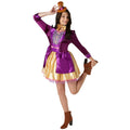 Violett-Gold - Side - Willy Wonka - Kostüm - Damen