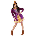 Violett-Gold - Front - Willy Wonka - Kostüm - Damen