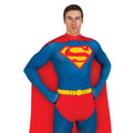 Blau-Rot - Back - Superman - Kostüm - Herren