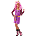 Violett-Pink-Schwarz - Back - Monster High - Kostüm ‘” ’'Clawdeen Wolf'“ - Mädchen