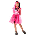 Pink-Weiß-Schwarz - Back - Monster High - "Deluxe" Kostüm-Kleid ‘” ’Draculaura“ - Kinder