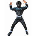Schwarz-Blau-Grau - Front - Avengers - Kostüm ‘” ’Schwarzer Panther“ - Kinder