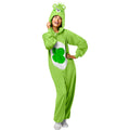 Grün - Side - Care Bears - Kostüm ‘” ’Glücksbärchi“ - Herren-Damen Unisex
