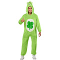 Grün - Front - Care Bears - Kostüm ‘” ’Glücksbärchi“ - Herren-Damen Unisex