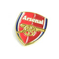 Rot-Goldfarben - Back - Arsenal FC offizieller Fußball-Anstecker mit Teamwappen