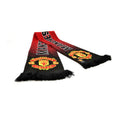 Rot - Back - Manchester United FC Unisex Schal