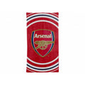 Rot-Weiß-Blau - Front - Arsenal FC Handtuch mit Puls-Design
