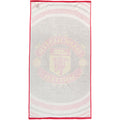 Schwarz-Rot-Weiß - Back - Manchester United FC Handtuch mit Puls-Design