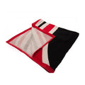 Schwarz-Rot-Weiß - Side - Manchester United FC Handtuch mit Puls-Design