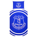 Blau - Front - Everton FC Pulse Bettwäsche Set Einzelbett