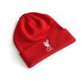 Rot - Front - Liverpool FC offizielle Strick-Umschlagmütze