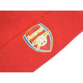 Rot - Back - Arsenal FC Wappen Strick-Umschlagmütze