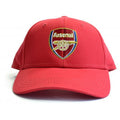 Rot - Front - Baseballkappe mit Arsenal-FC-Logo