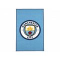 Bunt - Front - Manchester City FC Official Fußball Wappen Teppich