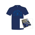 Marineblau - Back - Chelsea FC - T-Shirt für Herren-Damen Unisex