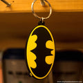 Schwarz-Gelb - Lifestyle - Batman - Symbol Schlüsselanhänger