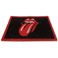 Schwarz-Rot - Back - The Rolling Stones - Türmatte "Lips Door"