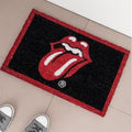 Schwarz-Rot - Lifestyle - The Rolling Stones - Türmatte "Lips Door"