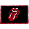 Schwarz-Rot - Front - The Rolling Stones - Türmatte "Lips Door"