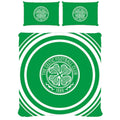 Grün-Weiß - Front - Celtic FC - Bettwäsche-Set, Puls