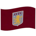Burgunderrot-Weiß-Gelb - Side - Aston Villa FC - Fahne "Core", Wappen