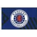 Blau - Front - Rangers FC - Fahne "Core Crest"