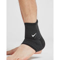 Schwarz-Weiß - Back - Nike - Kompressions-Knöchelstütze "Pro", Jerseyware