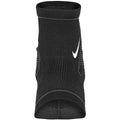Schwarz-Weiß - Side - Nike - Kompressions-Knöchelstütze "Pro", Jerseyware