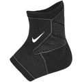 Schwarz-Weiß - Front - Nike - Kompressions-Knöchelstütze "Pro", Jerseyware