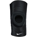 Schwarz-Weiß - Front - Nike - Offene Kniestütze mit Kompression "Pro 3.0"