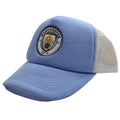 Himmelblau-Weiß - Front - Manchester City FC - Trucker Cap