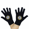 Schwarz - Back - Chelsea FC - Kinder Handschuhe, Jerseyware