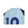 Blau-Weiß - Side - Adidas - "Messi No 10" T-Shirt für Jungen