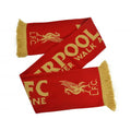 Rot-Gold - Front - Liverpool FC - Schal für Herren-Damen Unisex