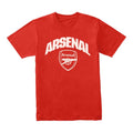 Rot - Front - Arsenal FC - T-Shirt für Herren-Damen Unisex