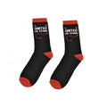 Schwarz-Rot - Front - United We Stand Socken für Kinder