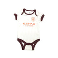 Himmelblau-Weiß-Weinrot - Side - Manchester City FC - Bodysuit für Baby (2er-Pack)