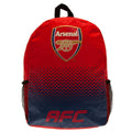 Rot-Marineblau - Front - Arsenal FC - Rucksack, mit Farbverlauf