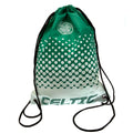 Grün-Weiß - Front - Celtic FC - Turnbeutel, mit Farbverlauf