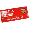 Rot-Weiß - Back - Arsenal FC - Tafel "Emirates Stadium"
