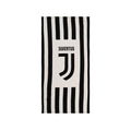 Schwarz-Weiß - Front - Juventus FC - Badetuch, Logo