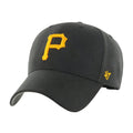 Schwarz-Gold - Front - Pittsburgh Pirates - "MVP" Baseball-Mütze