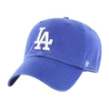Königsblau - Front - Los Angeles Dodgers - "Clean Up" Baseball-Mütze