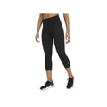 Schwarz - Front - Nike - "Capri" 3-4 Leggings für Damen