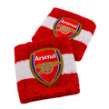 Rot-Weiß - Back - Arsenal FC -  Baumwolle Armband  2er-Pack Wappen